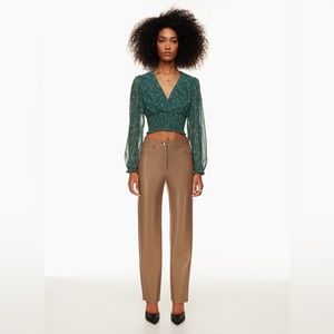 Aritiza Wilfred Melina Camel Pants